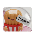 チュロスカプセルトイ(四角型)（個別スタンプ：4）