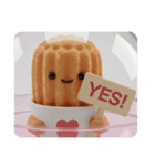 チュロスカプセルトイ(四角型)（個別スタンプ：8）