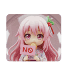 ホタテ精霊みなみちゃんカプセルトイ（個別スタンプ：3）