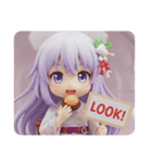 ホタテ精霊みなみちゃんカプセルトイ（個別スタンプ：4）