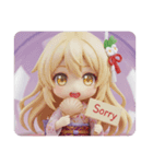 ホタテ精霊みなみちゃんカプセルトイ（個別スタンプ：6）