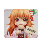 ホタテ精霊みなみちゃんカプセルトイ（個別スタンプ：7）