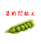 夏野菜の猫、フレッシュに一言（個別スタンプ：22）