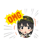 女性自衛官専用スタンプ（陸自）（個別スタンプ：19）