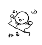ちきぽんのらくがきおしたく表（個別スタンプ：3）