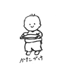 ちきぽんのらくがきおしたく表（個別スタンプ：5）
