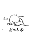 ちきぽんのらくがきおしたく表（個別スタンプ：14）