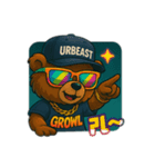 URBEAST-GROWL2（個別スタンプ：7）