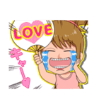爆笑女子の珍劇場（個別スタンプ：6）