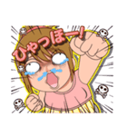 爆笑女子の珍劇場（個別スタンプ：14）