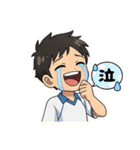 使いやすいサッカー少年スタンプ（個別スタンプ：8）