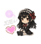バンギャルさん達のシンプルスタンプ男女（個別スタンプ：5）