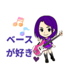 バンギャルさん達のシンプルスタンプ男女（個別スタンプ：28）