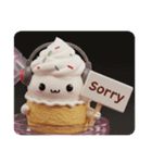 リスニングケーキちゃん(四角型)（個別スタンプ：4）