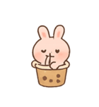 タピオカうさぎBoboの日常（個別スタンプ：7）