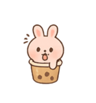 タピオカうさぎBoboの日常（個別スタンプ：11）