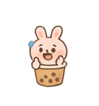 タピオカうさぎBoboの日常（個別スタンプ：15）