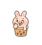 タピオカうさぎBoboの日常（個別スタンプ：19）