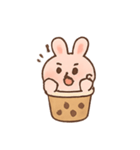 タピオカうさぎBoboの日常（個別スタンプ：20）