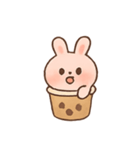 タピオカうさぎBoboの日常（個別スタンプ：22）
