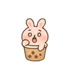 タピオカうさぎBoboの日常（個別スタンプ：24）