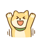 感情豊かな柴ちゃんスタンプ（個別スタンプ：18）