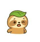 葉帽子ナマケモノ Slowy（個別スタンプ：10）