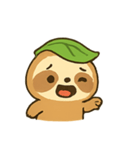 葉帽子ナマケモノ Slowy（個別スタンプ：11）