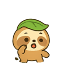 葉帽子ナマケモノ Slowy（個別スタンプ：14）