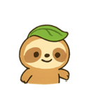 葉帽子ナマケモノ Slowy（個別スタンプ：22）