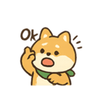 柴犬の平常心装い崩壊中（個別スタンプ：3）