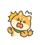 柴犬の平常心装い崩壊中（個別スタンプ：12）