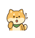 柴犬の平常心装い崩壊中（個別スタンプ：13）