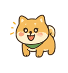 柴犬の平常心装い崩壊中（個別スタンプ：21）