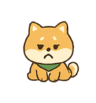 柴犬の平常心装い崩壊中（個別スタンプ：23）