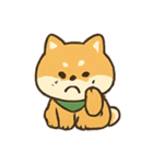 柴犬の平常心装い崩壊中（個別スタンプ：24）