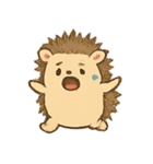 はじけるハリネズミ（個別スタンプ：4）