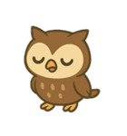 フクロウとリスとキツツキのものがたり（個別スタンプ：8）