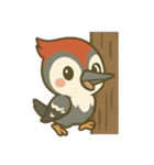 フクロウとリスとキツツキのものがたり（個別スタンプ：20）