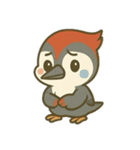 フクロウとリスとキツツキのものがたり（個別スタンプ：23）