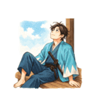 新撰組 日常 刀 壬生浪士組 ギャグ（個別スタンプ：1）