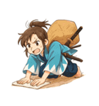 新撰組 日常 刀 壬生浪士組 ギャグ（個別スタンプ：8）