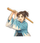 新撰組 日常 刀 壬生浪士組 ギャグ（個別スタンプ：14）
