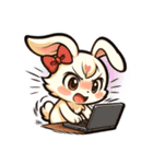 デレうさぎモカの気まぐれスタンプ4（個別スタンプ：19）