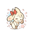 デレうさぎモカの気まぐれスタンプ4（個別スタンプ：34）