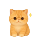 [アレンジ用]いとしのエキゾチックショート（個別スタンプ：4）