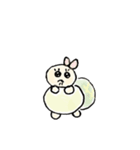 「ぱんつぱんだ」と「かめろんぱん」（個別スタンプ：5）
