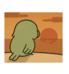 日常使い出来る目つきの悪いインコ（個別スタンプ：19）