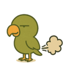 日常使い出来る目つきの悪いインコ（個別スタンプ：21）