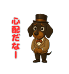 M.ダックスフンドの喜怒哀楽スタンプ2（個別スタンプ：13）